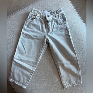 Zara Kids Light Tan Casual Pants